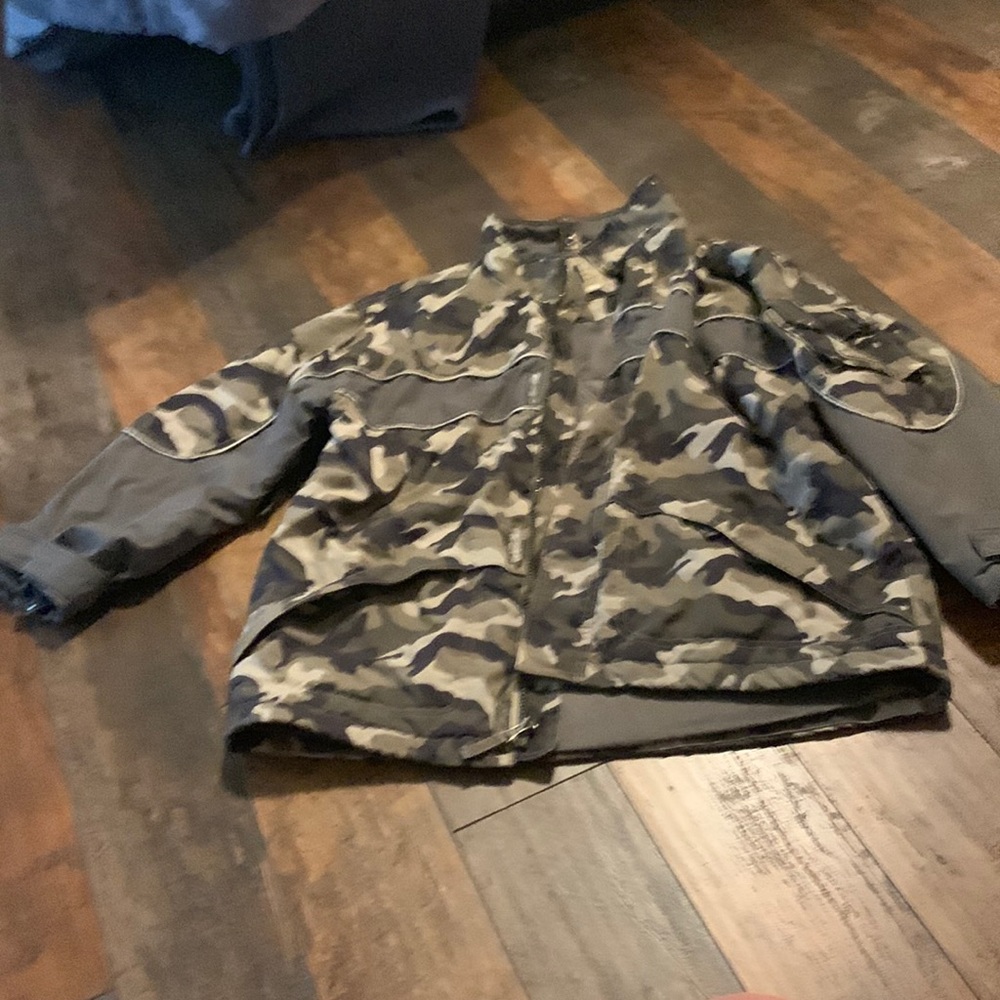 The children's place camo coat - Picture 1 of 8